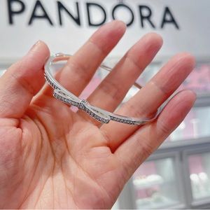 Pandora Bow Bangle